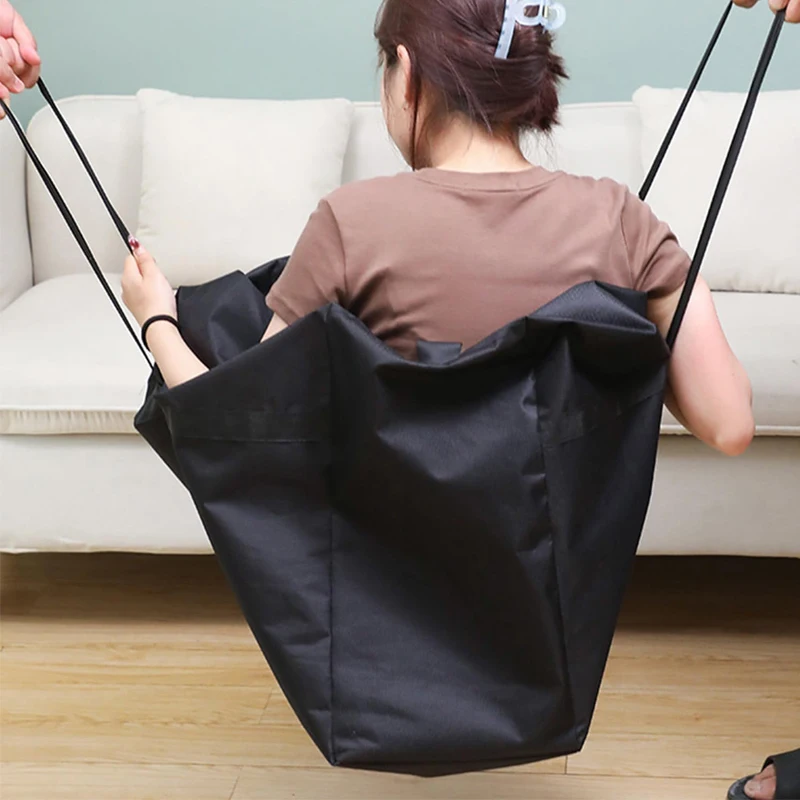 sacs à bagages mobiles imperméables extra larges, sac de courses pour linge, sac de voyage pliable, organisateur de couette de grande capacité