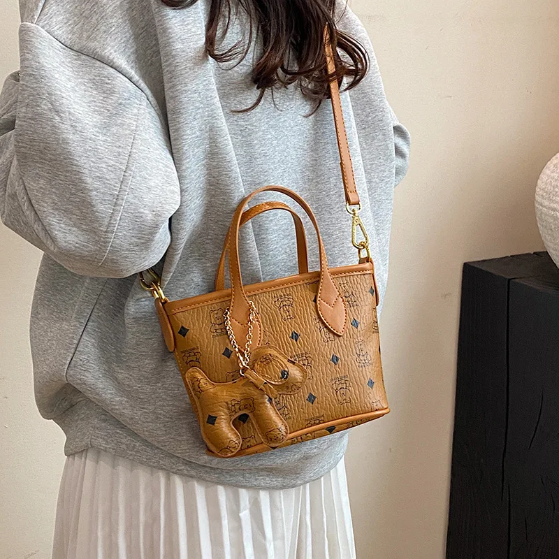 sac à bandoulière imprimé 2025, sac à bandoulière chic pour femmes, fourre tout seau élégant, sac polyvalent de jour à la nuit, sac à bandoulière texturé