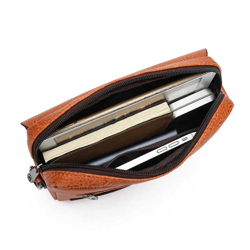 sacs à bandoulière en cuir décontracté mini hommes sac à main petit sac à bandoulière pour hommes concepteur vintage en cuir sac de messager petit hommes shoul