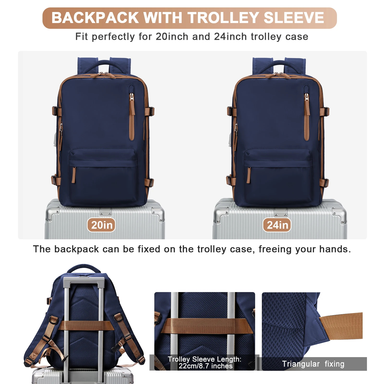 sacs à dos de voyage ryanair 40x20x25 sac de cabine sac à dos pour ordinateur portable femme élégant sacs à main étanche mochila école d'affaires backpa