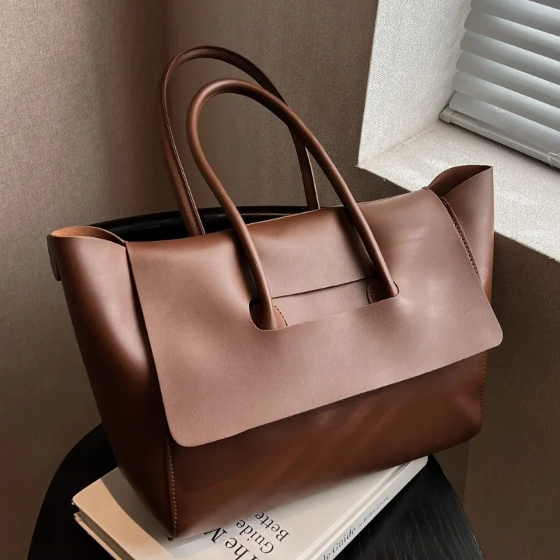 sacs à main en cuir pu souple pour femmes, nouvelle mode, design rétro, sacs à bandoulière sous les bras, sacs à poignée supérieure de luxe
