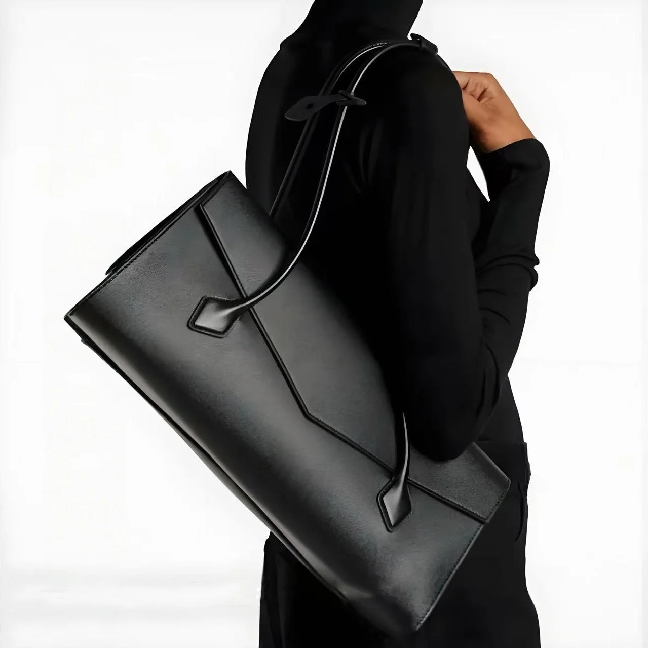 Sac à bandoulière à rabat sous les bras, fourre-tout à une épaule sous les bras, sac à saucisses en daim isolé, couleur unie, résistant à l'usure