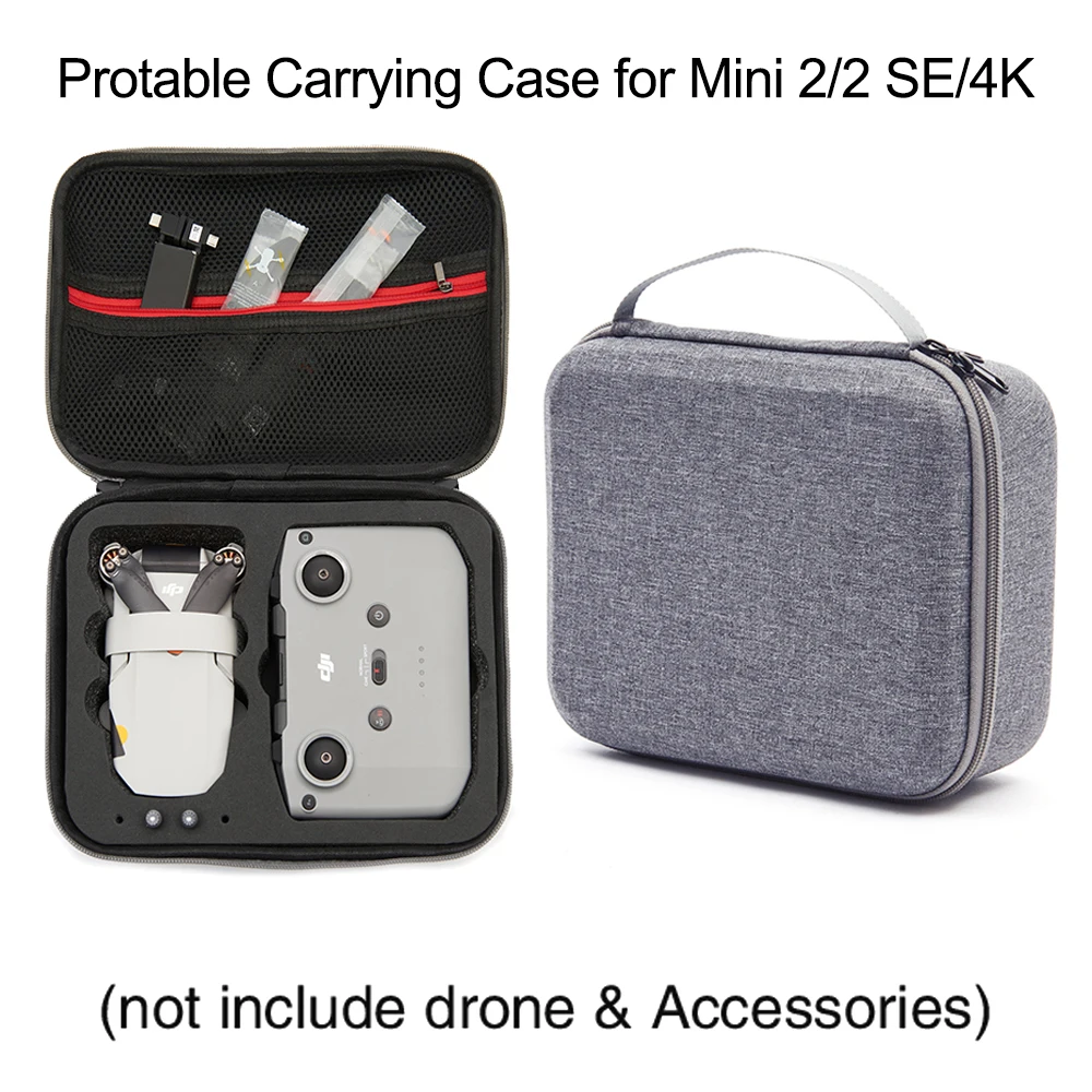 sac portable pour dji mini 4k, valise mini 2se, boîte de transport eva de haute qualité, housse rc pour dji mini 4k min 2, accessoires