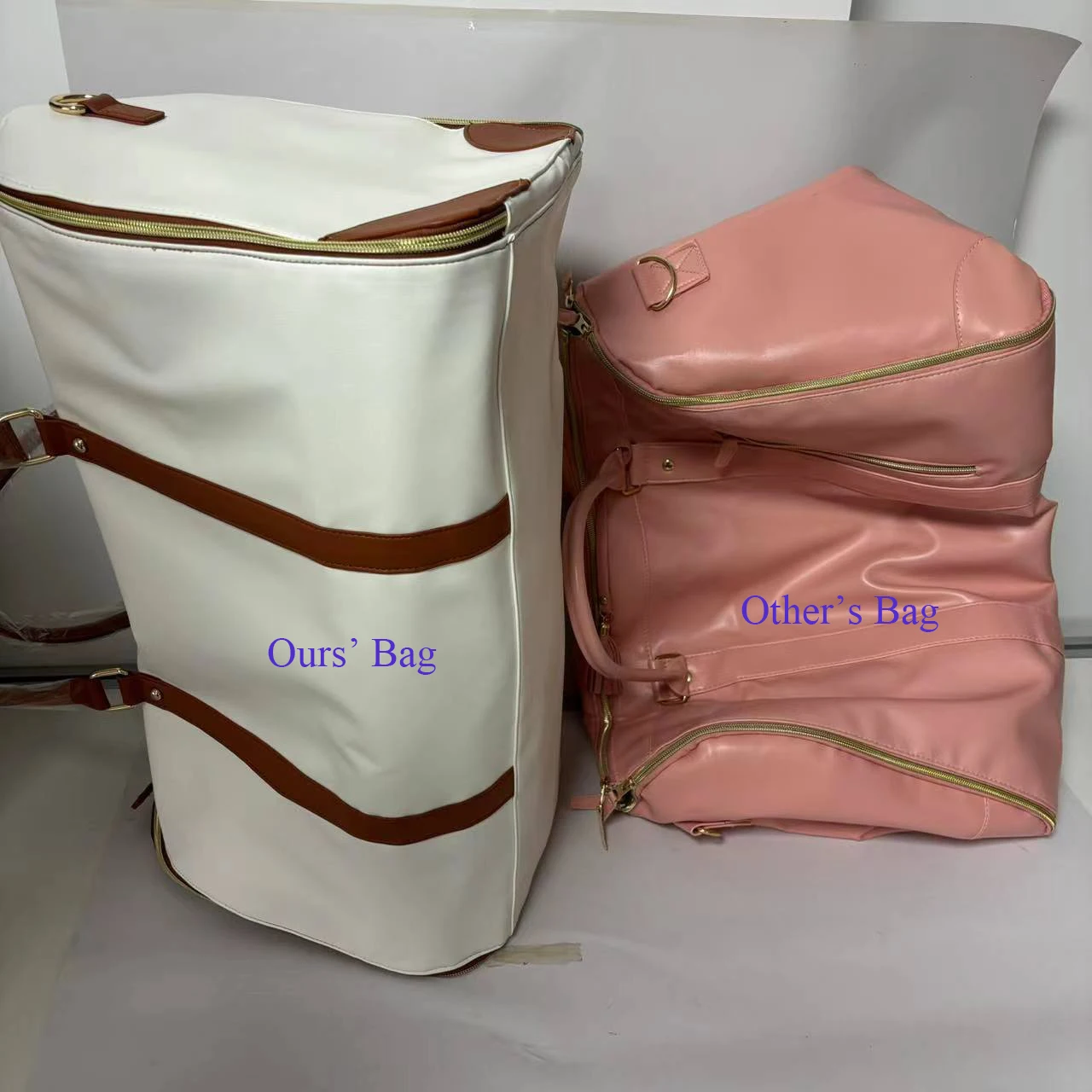valise pliante en cuir pu de grande capacité pour femmes, bagage à main personnalisable, sac de voyage, rangement multifonction