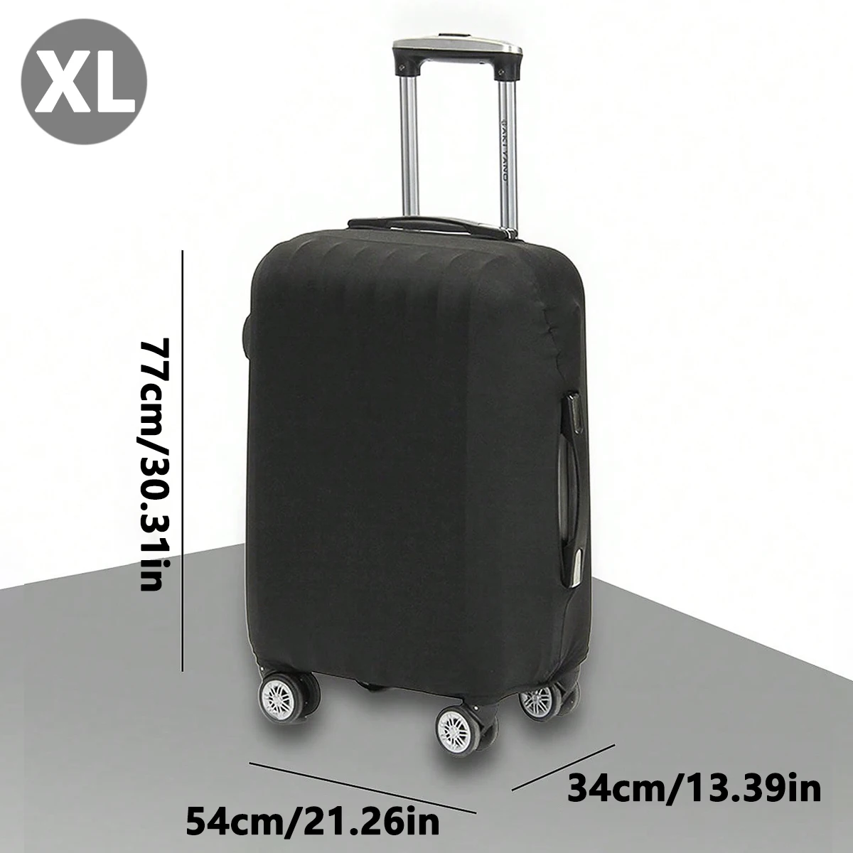 housse de protection pour valise de voyage à la mode, housse de protection pour bagages, couleur unie, adaptée aux valises de 18 à 32 pouces, a zmt