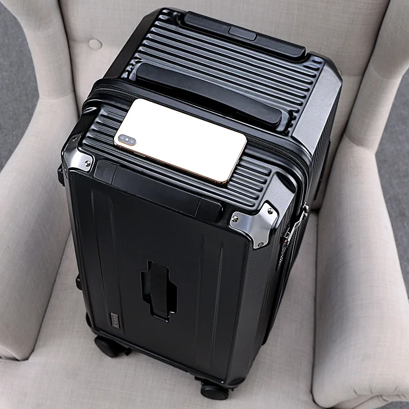 firstmeet fashion grande valise de voyage à roulettes pour hommes et femmes, frein muet, luxe, 22 ", 26", 28 ", 30", 32/36"