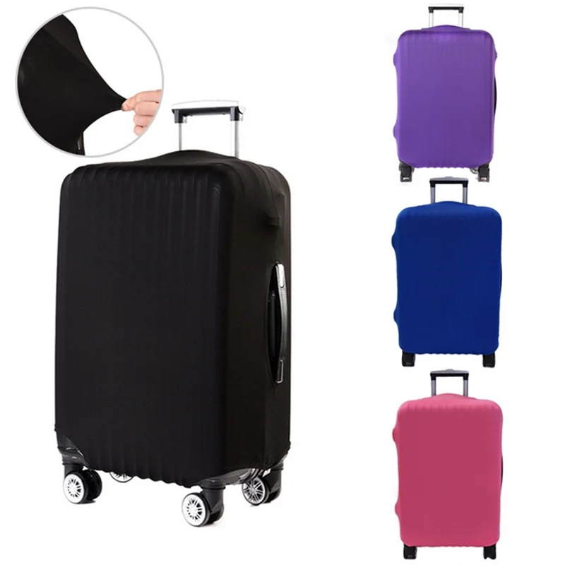 s/m/l/xl valise housse de protection pour bagages extensible valise protecteur bagages housse anti-poussière adapté pour 18-32 pouces