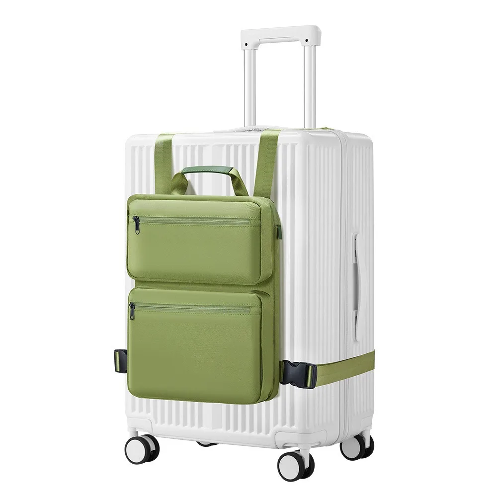 Valise d'embarquement à bretelles réglables, sac suspendu, valise amovible, sac à main supplémentaire avec poignée en PU multifonctionnelle