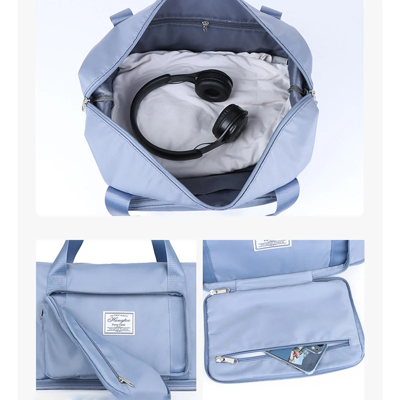 sacs de voyage extensibles de grande capacité, sac de rangement de bagages, sac à main étanche portable pliable, sac de rangement de vêtements de voyage, nouveau