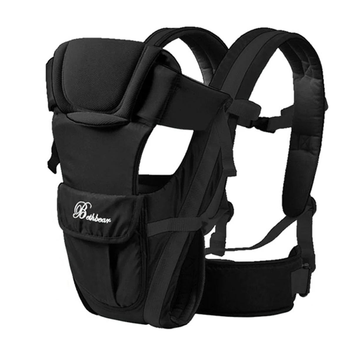 porte bébé, porte sac à dos ergonomique 4 en 1, porte bébé facilement réglable pour nouveau né et tout petit