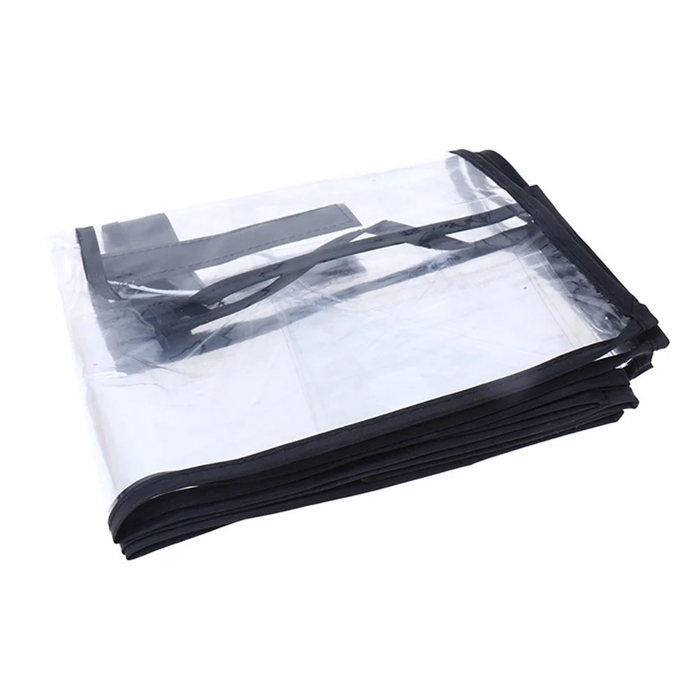 housse de protection pour bagages entièrement transparente, valise étanche en pvc pour boîtier de chariot de 18 à 30 pouces, housse anti poussière et anti pluie, accessoires de voyage