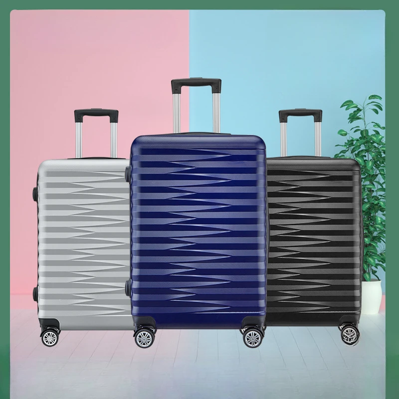 valise de voyage à roulettes de grande capacité pour Étudiant, bagage observateur avec fermeture Éclair