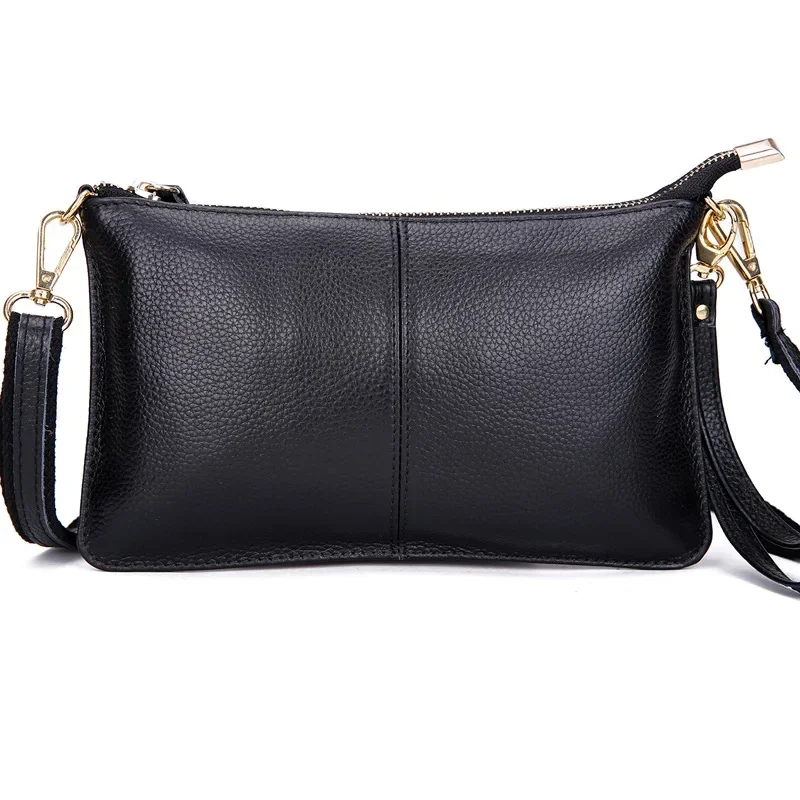 sacs à main en cuir véritable souple pour femmes, sacs à bandoulière de grande capacité, sac à main portable avec poche pour téléphone