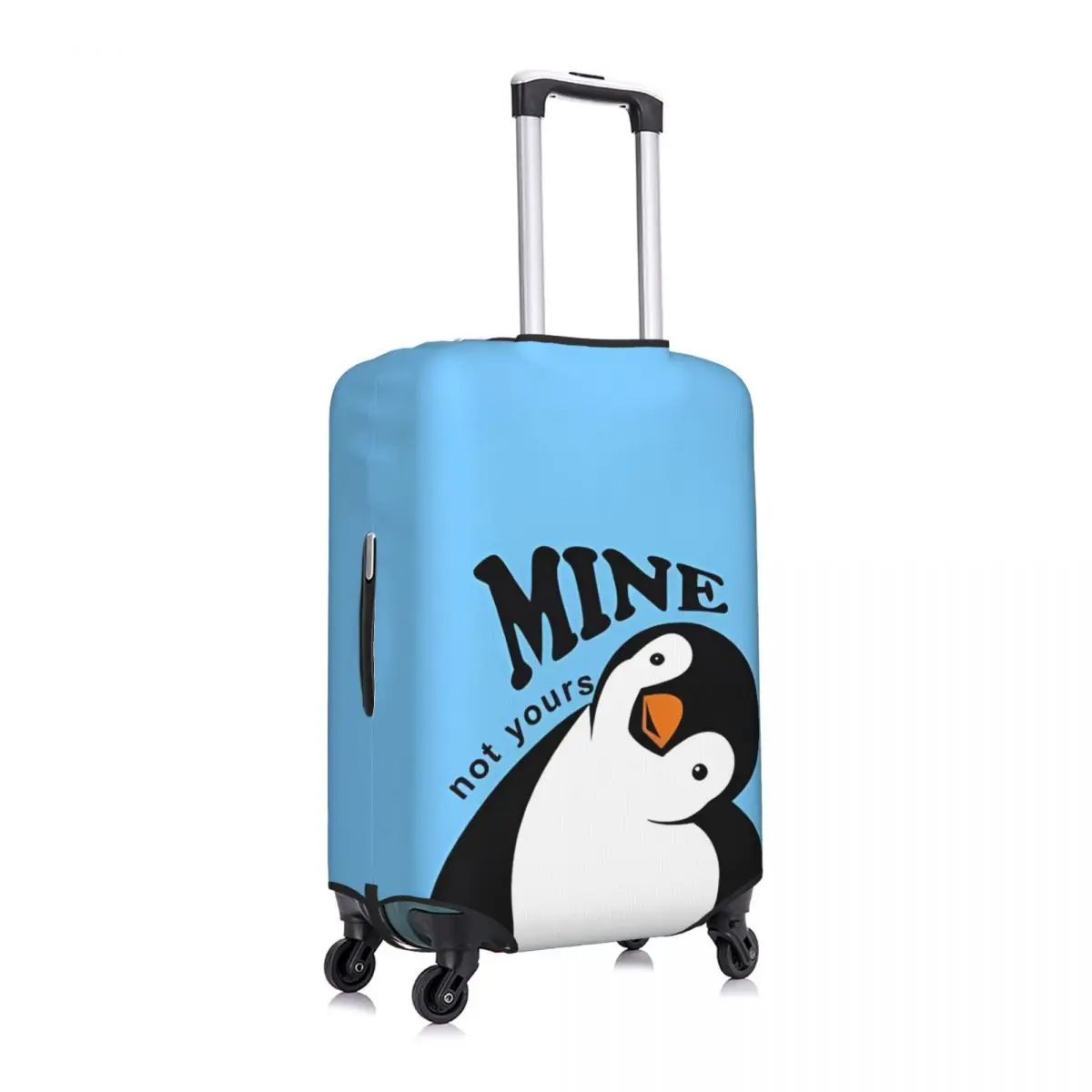 couverture de valise penecolbird, protecteur de bagages, fournitures pratiques, dessin animé animal, drôle, vacances, voyage