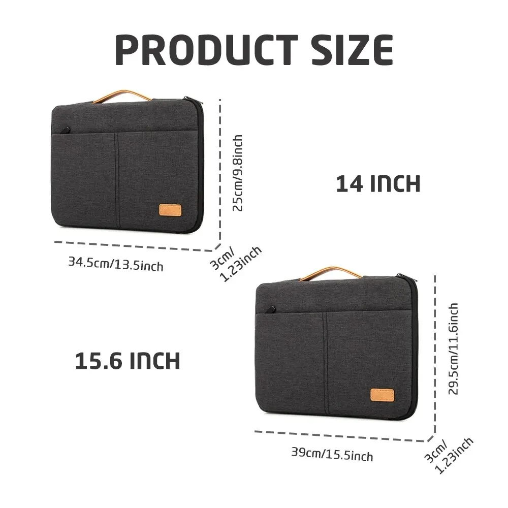 juste de protection pour ordinateur portable pour homme et femme, sac de transport mince, macplepro m3 max m2 dallas, 13.3 pouces, 14 pouces, 15.6 pouces, 16 pouces, nouveau