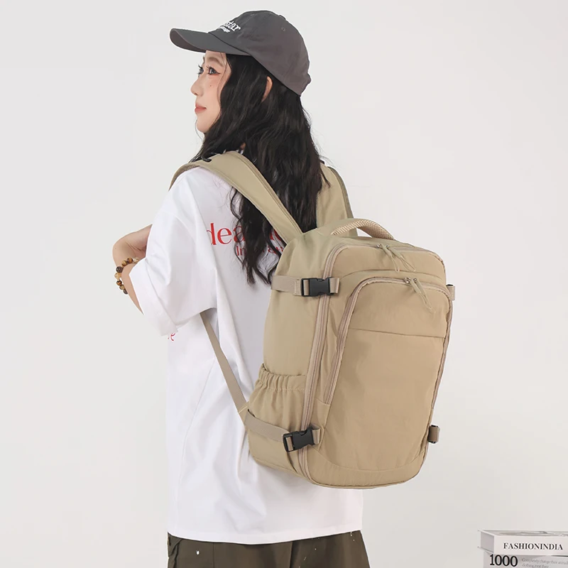 grande capacité 180 ° sac à dos ouvert, sac à dos de rangement multi compartiments, sac de voyage d'affaires décontracté