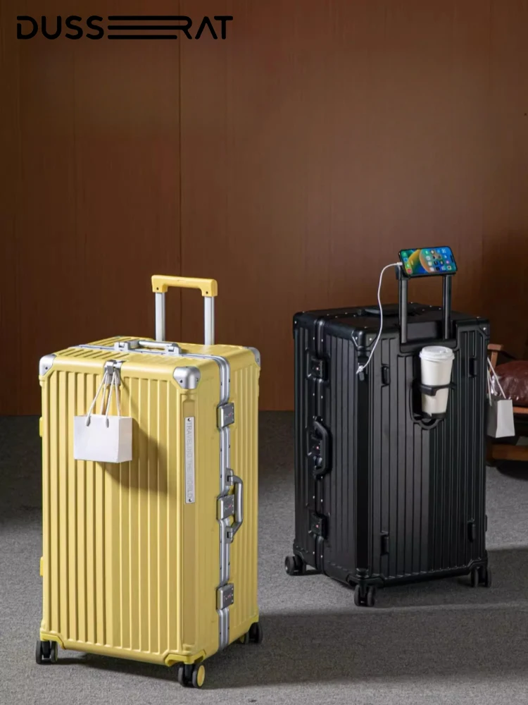 valise à main porte bagages coque rigide valise de voyage roulante avec roues spinner 20 24 26 28 30 pouces bagages