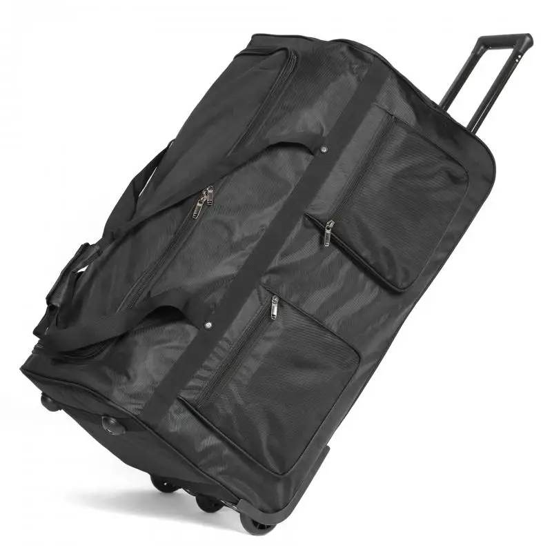 Sacs à roulettes Oxford de grande capacité, valise de voyage à roulettes, sac polochon étanche, valise à roulettes, 150L