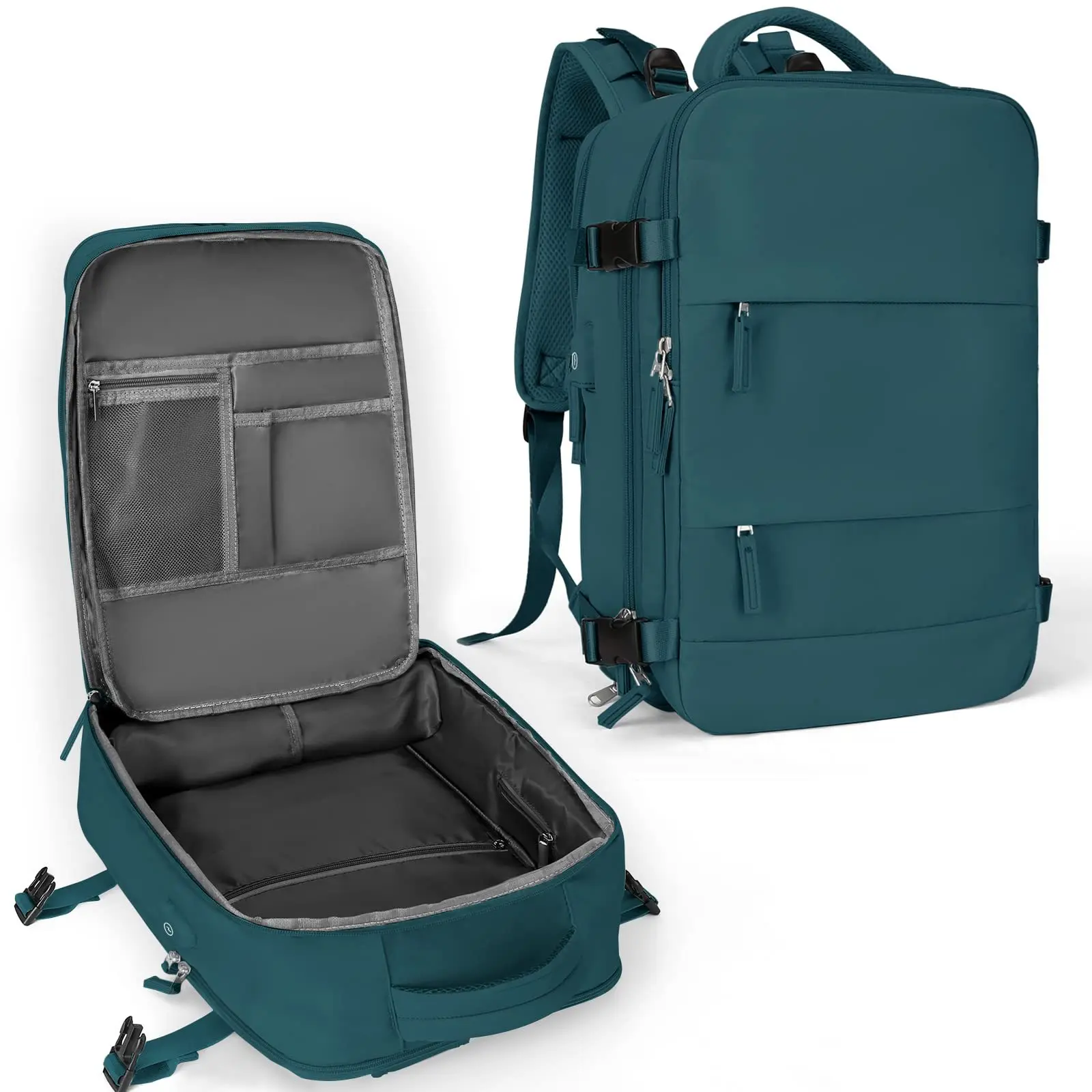 sac à dos de voyage cabine avion grande capacité étanche cloison humide et sèche valise sac à dos pour ordinateur portable pour les femmes avec usb