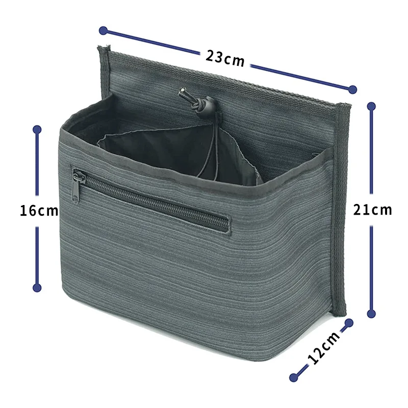 porte gobelet de voyage pour bagages, sac de rangement pour valise à main libre, sac de voyage durable pour boissons, sac à roulettes adapté à toutes les poignées de valise