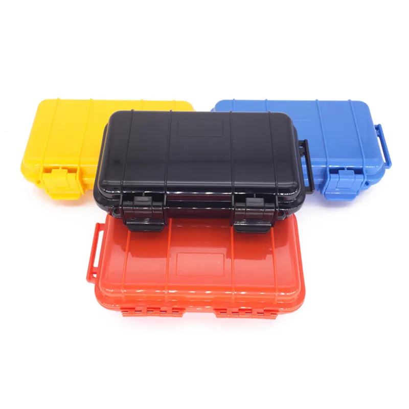 petite boîte à outils étanche en plastique, valise rigide antichoc, conteneur portable sec, étui rigide de rangement, équipement extérieur edc l/s