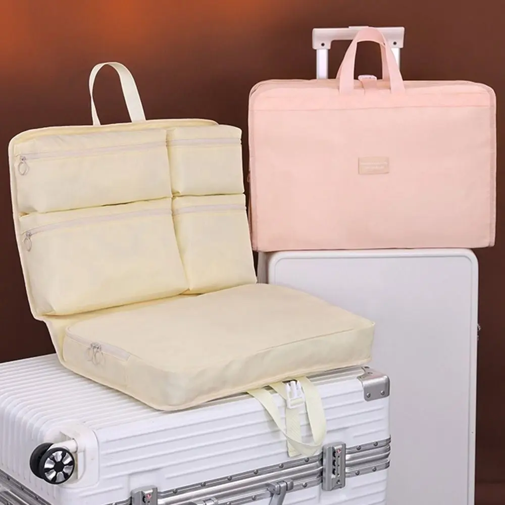 sac de rangement de voyage 7 en 1, grande capacité, anti poussière, pliable, pour vêtements, gain de place, lavable, organisateur de valise de voyage