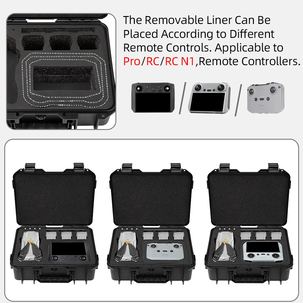 valise rigide pour dji air 2s, boîte de rangement d'accessoires pour dji air 2s /mavic air 2, valise à bandoulière portable