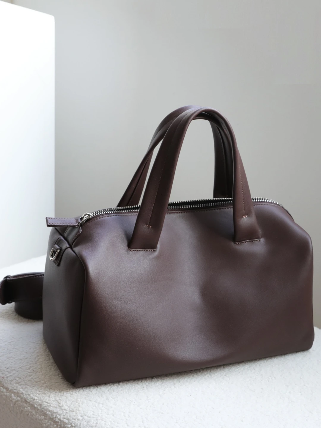 sacs pour femmes en cuir véritable femmes sacs à main à bandoulière grande capacité banlieue boston oreiller sac