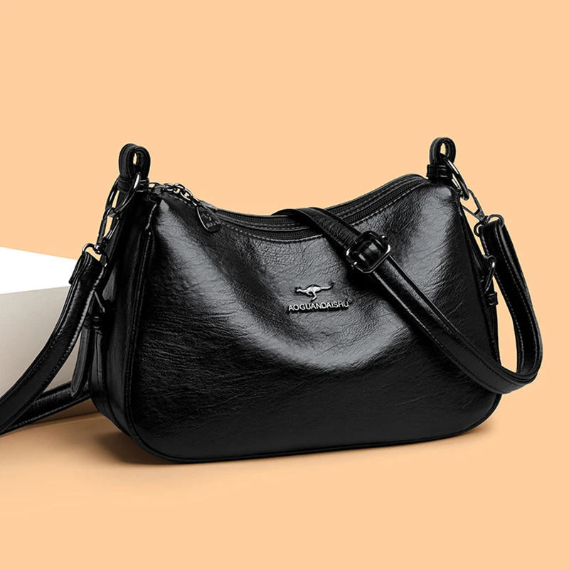 sacs à main de luxe de styliste pour femmes, nouveau sac à bandoulière en cuir de haute qualité pour femmes, sac à bandoulière rétro et minimaliste