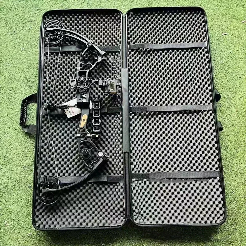 valise tactique de 100cm, coque rigide élargie, étanche, avec nœud de drone, canne à pêche, boîte de rangement de protection, boîte à outils antichoc