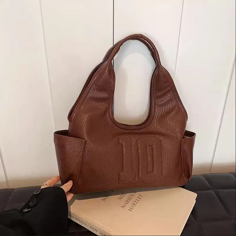 sac à main hobos de luxe pour femmes, sacs à main sous les ati elles, grand sac à main à poignée supérieure, sacs à provisions punk cool pour filles, nouveau, 2025