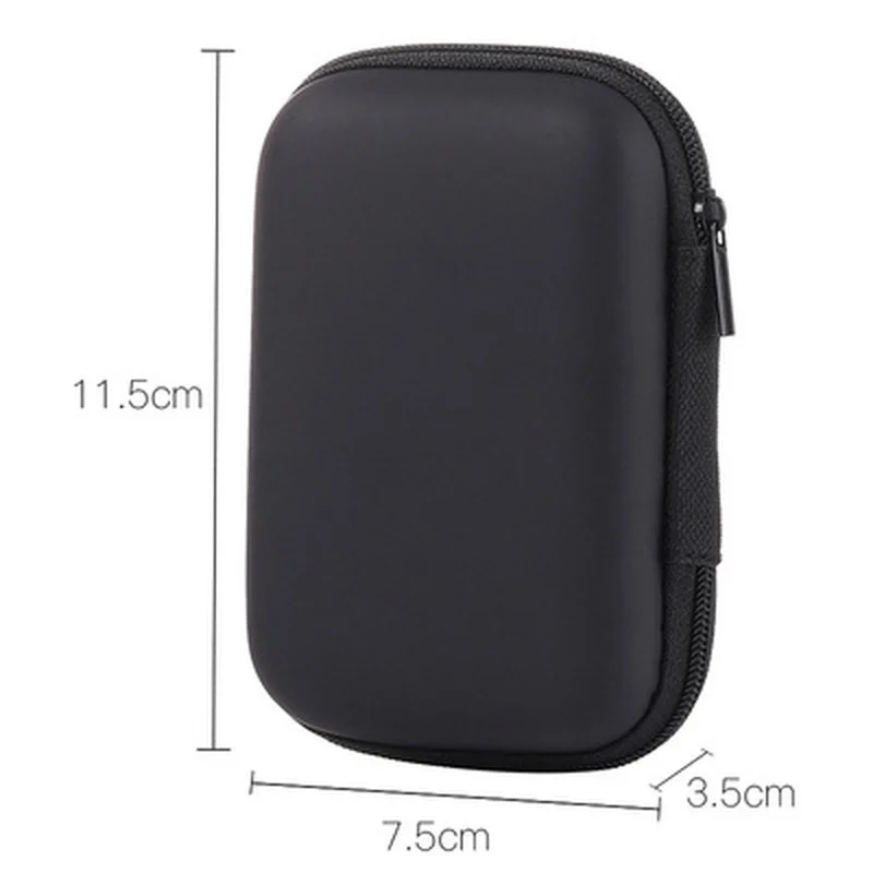 Étui rigide pour jeux de société pour enfants, cartes de jeu, étuis de transport à fermeture éclair, boîte de rangement, sac pour écouteurs, portefeuille, pochette de transport