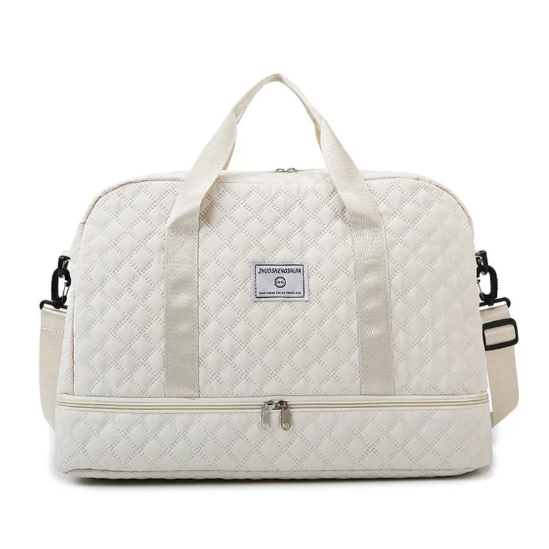 sac de sport de grande capacité, sac à main – design de compartiment à la mode et pratique, adapté à la salle de sport, au yoga et au sac à bandoulière pour femmes