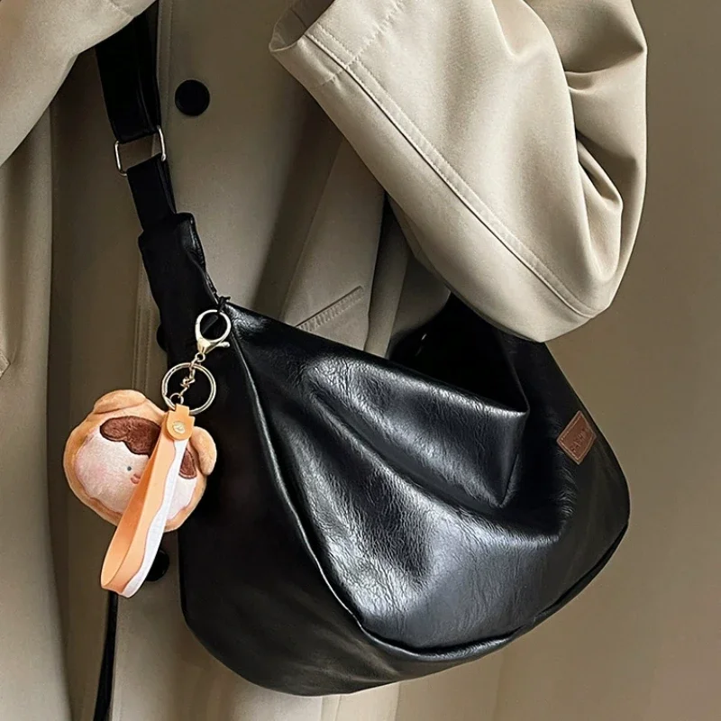 sacs à bandoulière pour femmes, sac à bandoulière léger de grande capacité, nouveaux sacs à main tendance, sac à boulettes polyvalent, 2025