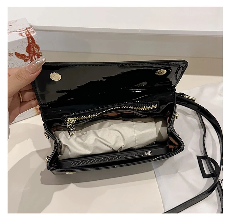 sac messager en cuir pour femmes, marque de luxe, sac à bandoulière chic pour dames, sacs à main classiques populaires et élégants
