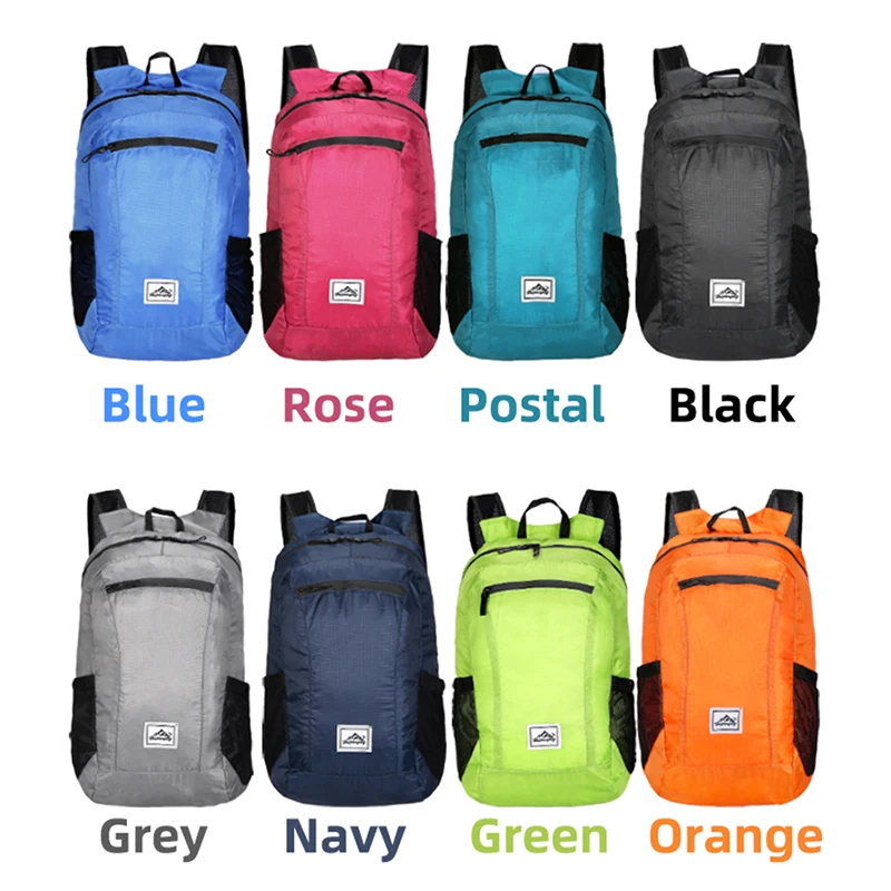 18l portable pliable sac à dos pliant alpinisme sac ultraléger en plein air escalade cyclisme voyage sac à dos randonnée sac à dos