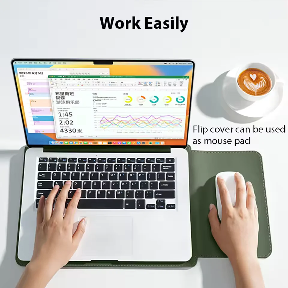 housse pour ordinateur portable apple macbook 16 15 13 11 pouces pour lenovo huawei xiaomi asus sacs pour ordinateur portable table pour ipad 12.9 couverture