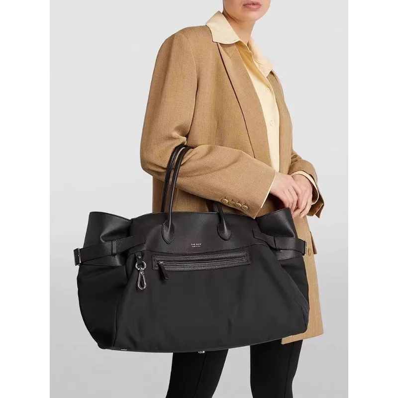 sacs fourre tout en cuir véritable pour femmes, sacs à main de luxe de styliste, bourses en toile avec poche intérieure, épaule de grande capacité, nouvelle collection 2025