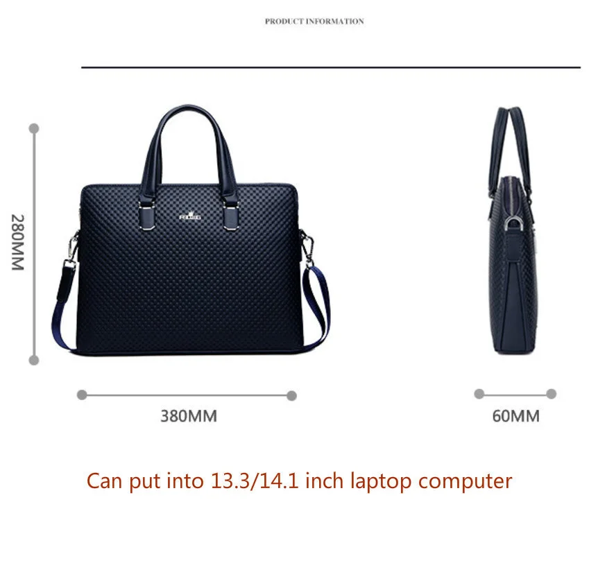 sacs en cuir pour ordinateur portable pour hommes, sacs à main de luxe, sac pour ordinateur portable 14.1 "macbook air dell hp asus 2024 fashion