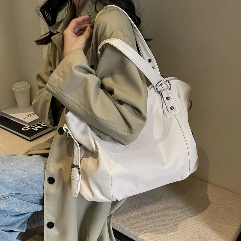 sac à main hobo femme grande capacité sacs à bandoulière grand style sac fourre tout décontracté dames a4 sacs à bandoulière en cuir souple sac d'affaires