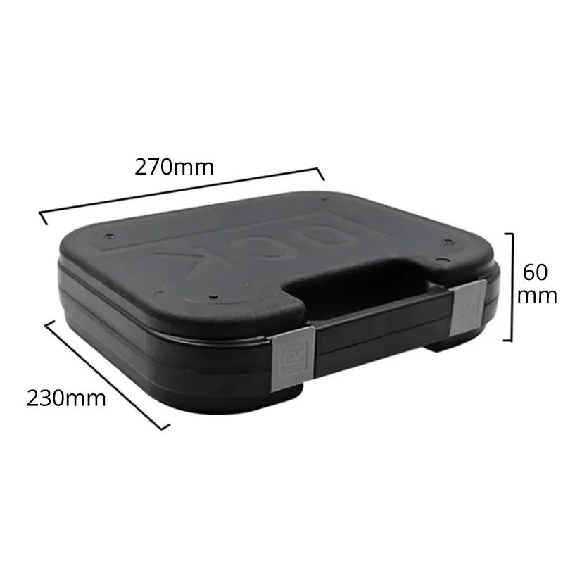 valise de sécurité pour pistolet, boîte à outils pour arme de poing, lunettes de fusil, rangement d'optique de chasse, étui rigide, accessoires tactiques