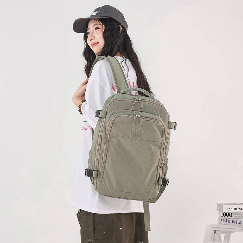grande capacité 180 ° sac à dos ouvert, sac à dos de rangement multi compartiments, sac de voyage d'affaires décontracté