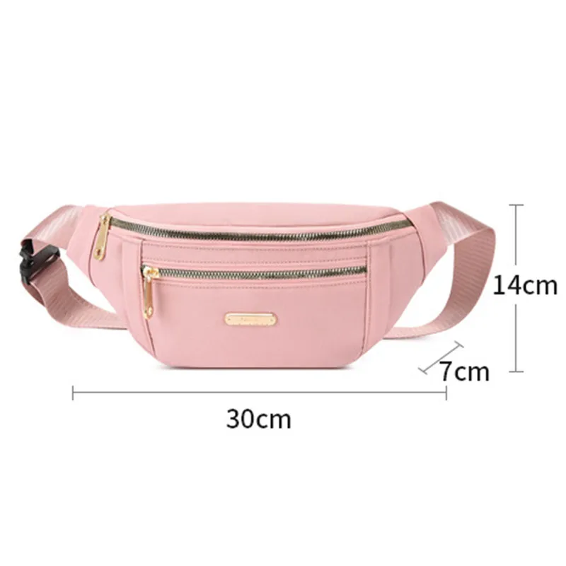 sacs de taille à bandoulière pour femmes, sacs de poitrine pour documents de loisirs oxford, sacs à main à bandoulière initiés, sacs de messager féminins, sacs de ceinture