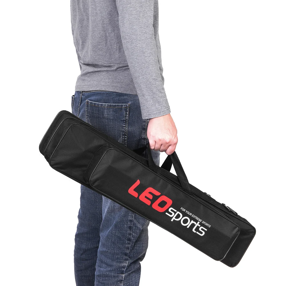 sac de canne à pêche portable 70cm, sac de transport de canne à pêche, mallette à outils de matériel de pêche, sac de rangement organisateur d'équipement de pêche