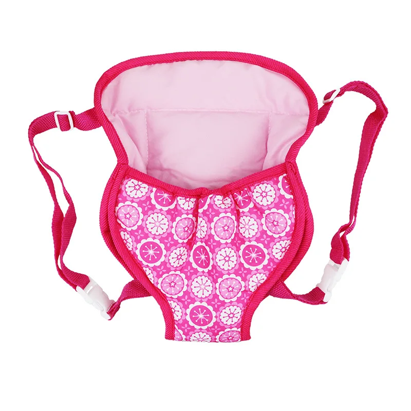 sac à dos de poupée pour poupées de 43cm, mini sac de transport, costume pour bébé né, adapté aux poupées de 18 pouces, cadeau d'anniversaire pour fille