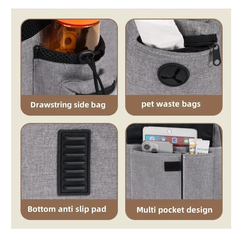sac à dos extensible pour chat – grand espace, portable et pliable, respirant, sac de voyage pour animaux de compagnie pour les aventures en plein air
