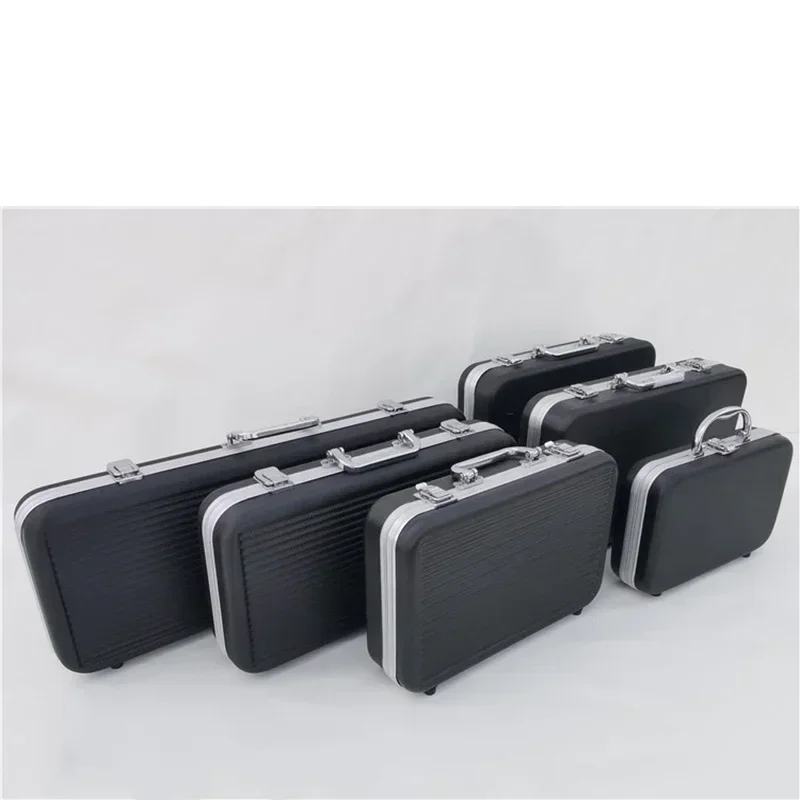valise de rangement portable avec doublure en aluminium, boîtier en plastique avec alliage de sécurité, éponge, impact, boîte à outils, degré