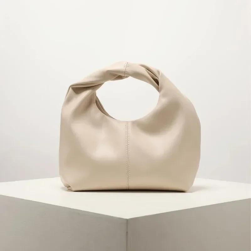 Mn Twist-Sac à main carré solide pour femme, pochette pour document, simple et polyvalent, sacs de créateurs