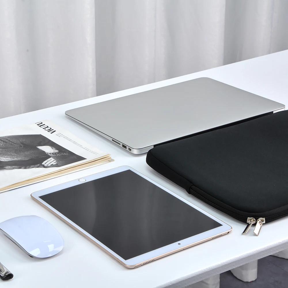 Étui en coton doux pour ordinateur portable, housse pour tablette 11 "12" 13 "15" 15.6 "pour macbook retina 13 xiaomi huawei hp dell