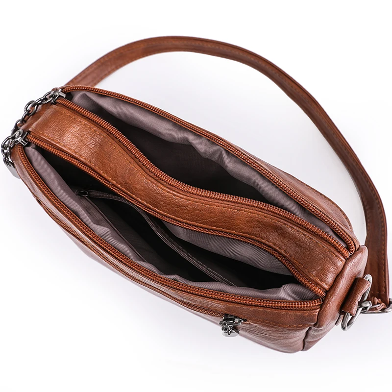 sac à main en cuir pu pour femme, sac à bandoulière vintage, sacs initiés à la mode, design de luxe, nouvelle tendance